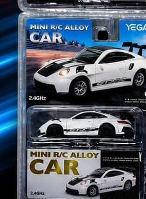 YEGAO Mini Drift 1:64 Alloy RC Car — 4 Models × 2 Colours, 8 Blisters — view 3