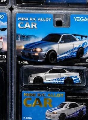 YEGAO Mini Drift 1:64 Alloy RC Car — 4 Models × 2 Colours, 8 Blisters — view 5