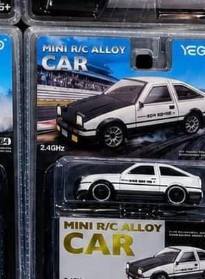 YEGAO Mini Drift 1:64 Alloy RC Car — 4 Models × 2 Colours, 8 Blisters — view 7