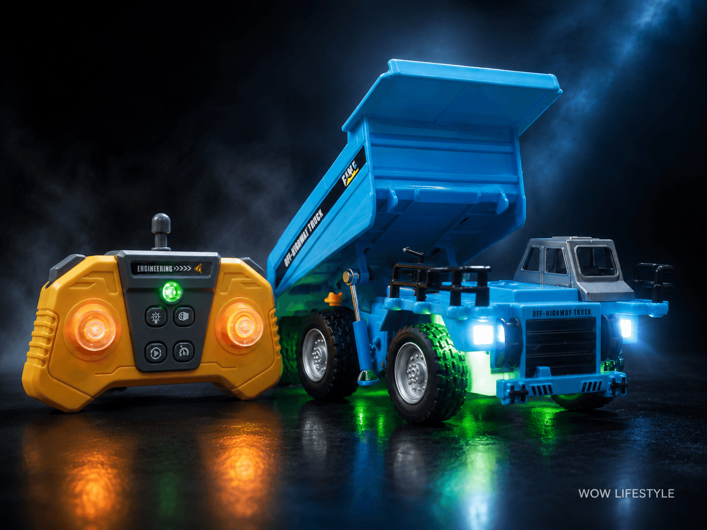 TRASPED Engineering R/C Alloy Off-Drum Truck 796 — 1:64, Speed-Regulating — view 1