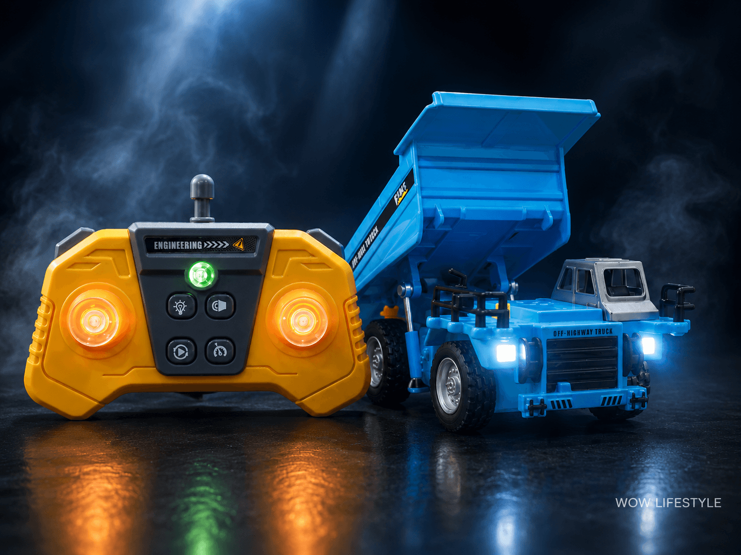 TRASPED Engineering R/C Alloy Off-Drum Truck 796 — 1:64, Speed-Regulating — view 7