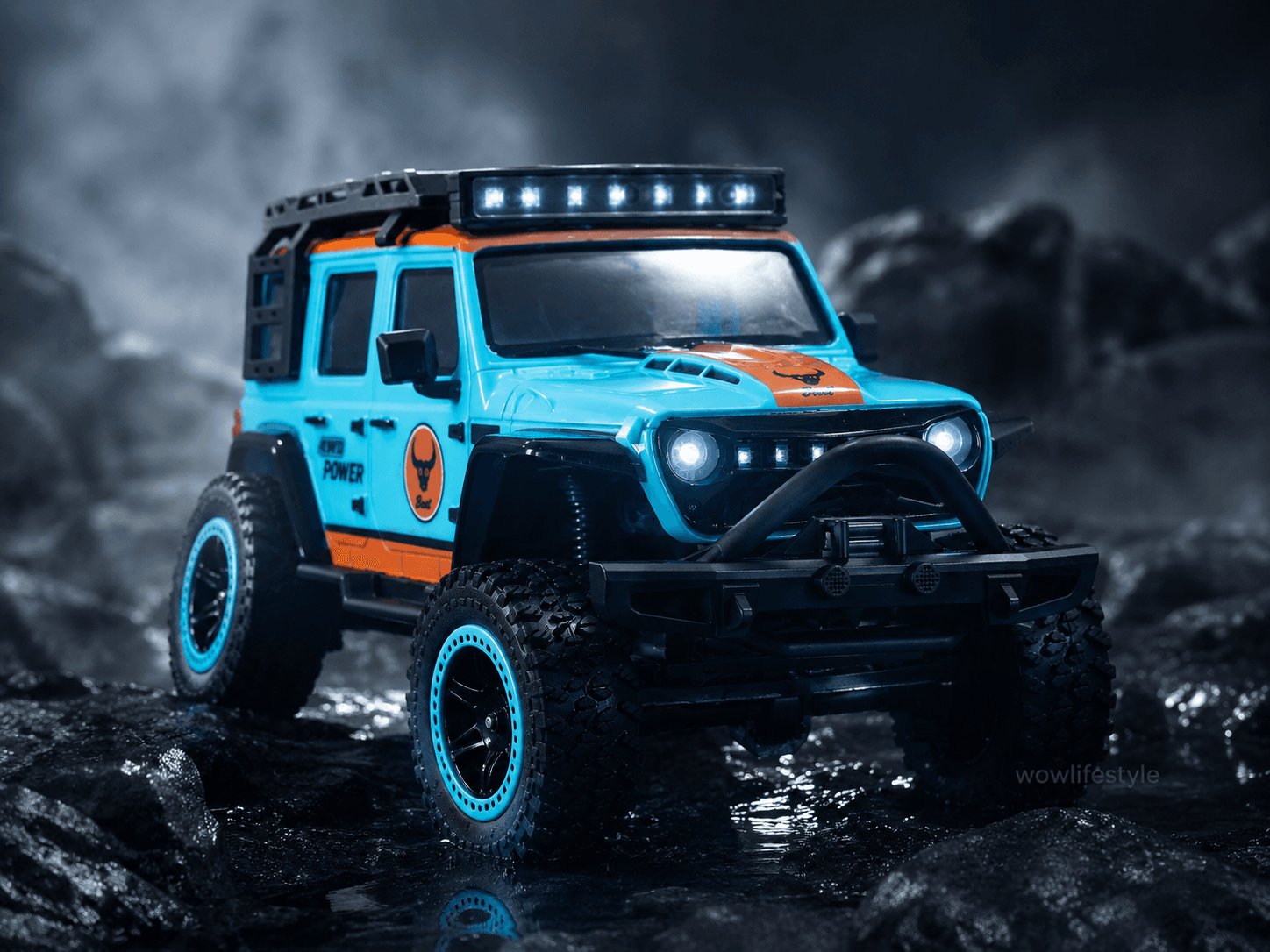 ZLL Beast Max SG206 1/20 4WD RC Rock Crawler – LED Lights, RTR — view 7