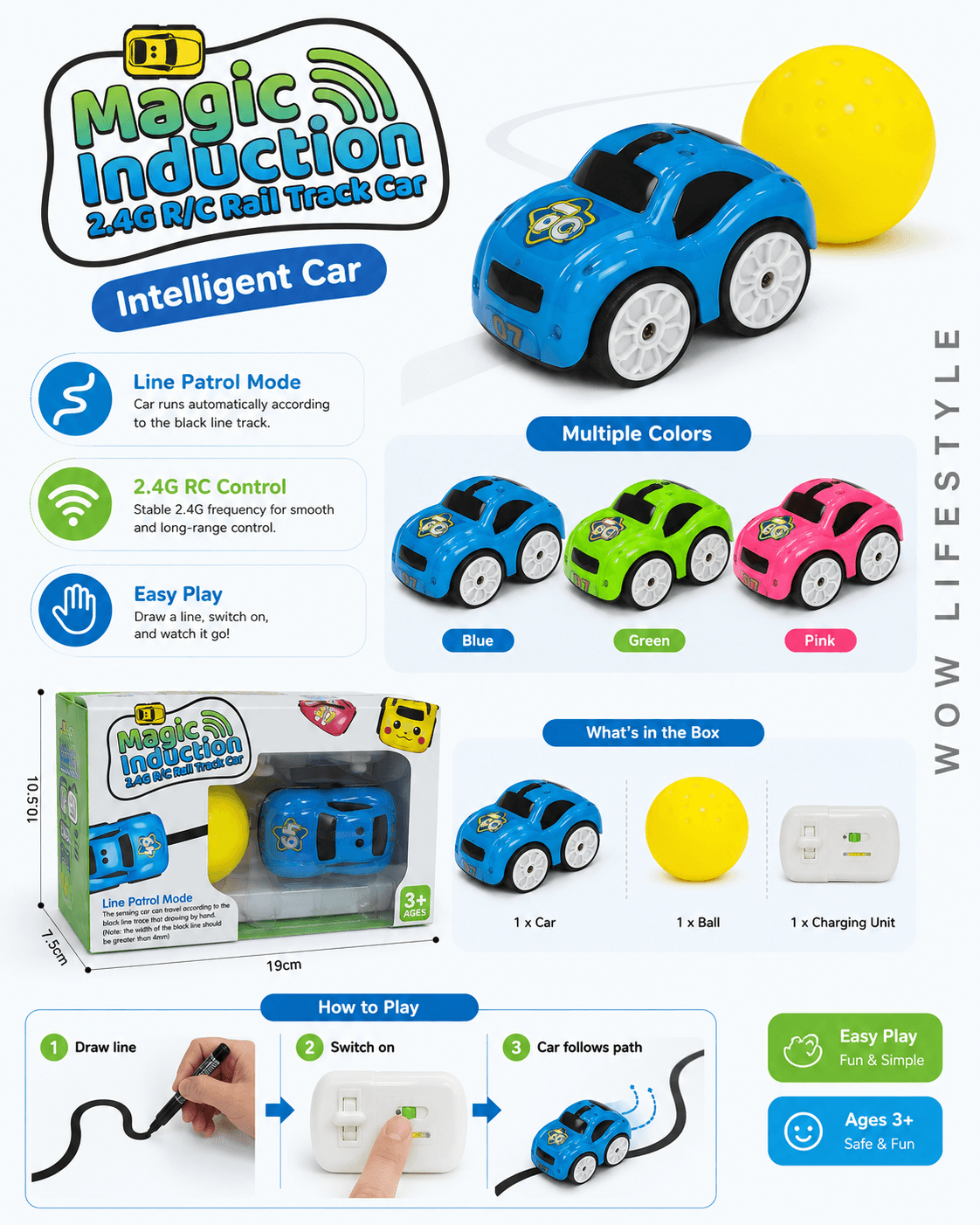 Ai Magic Induction 2.4G RC Car — view 5