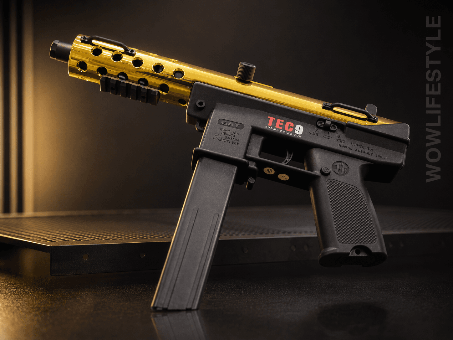 TEC9 Ultra High-Speed Nylon Gel Blaster — Cal 5.95mm, 14+ — view 7