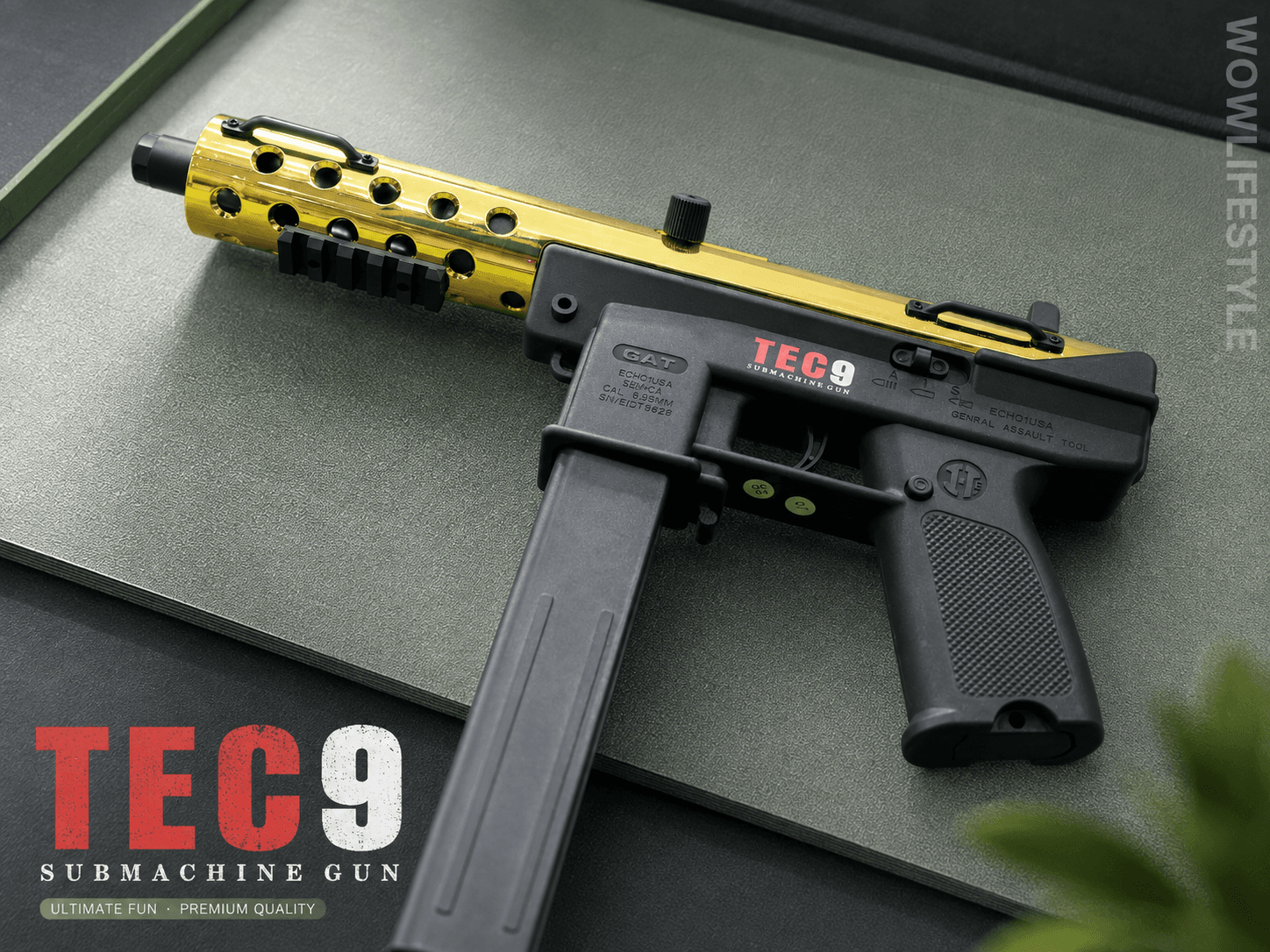 TEC9 Ultra High-Speed Nylon Gel Blaster — Cal 5.95mm, 14+ — view 8